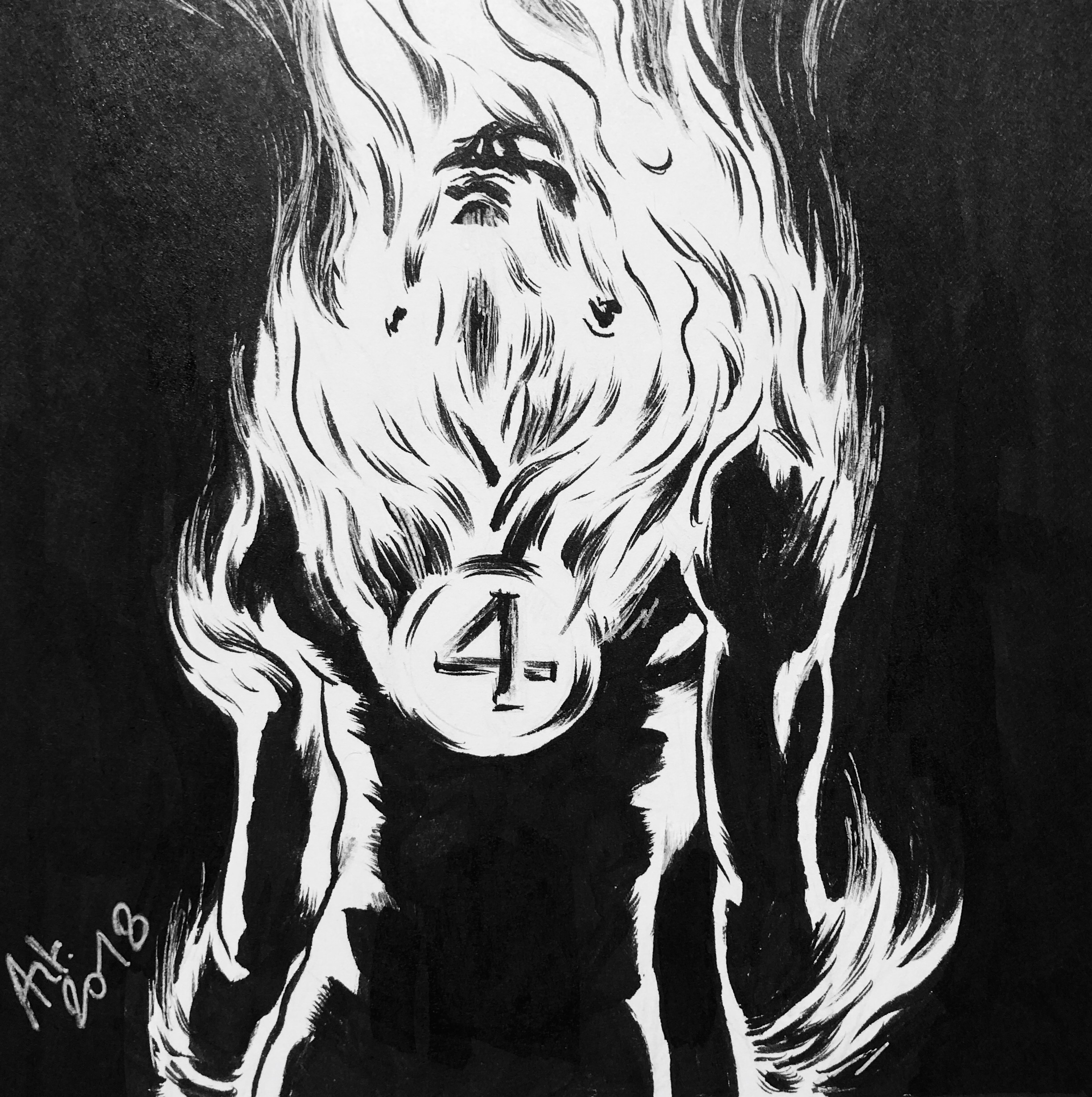 Flame on