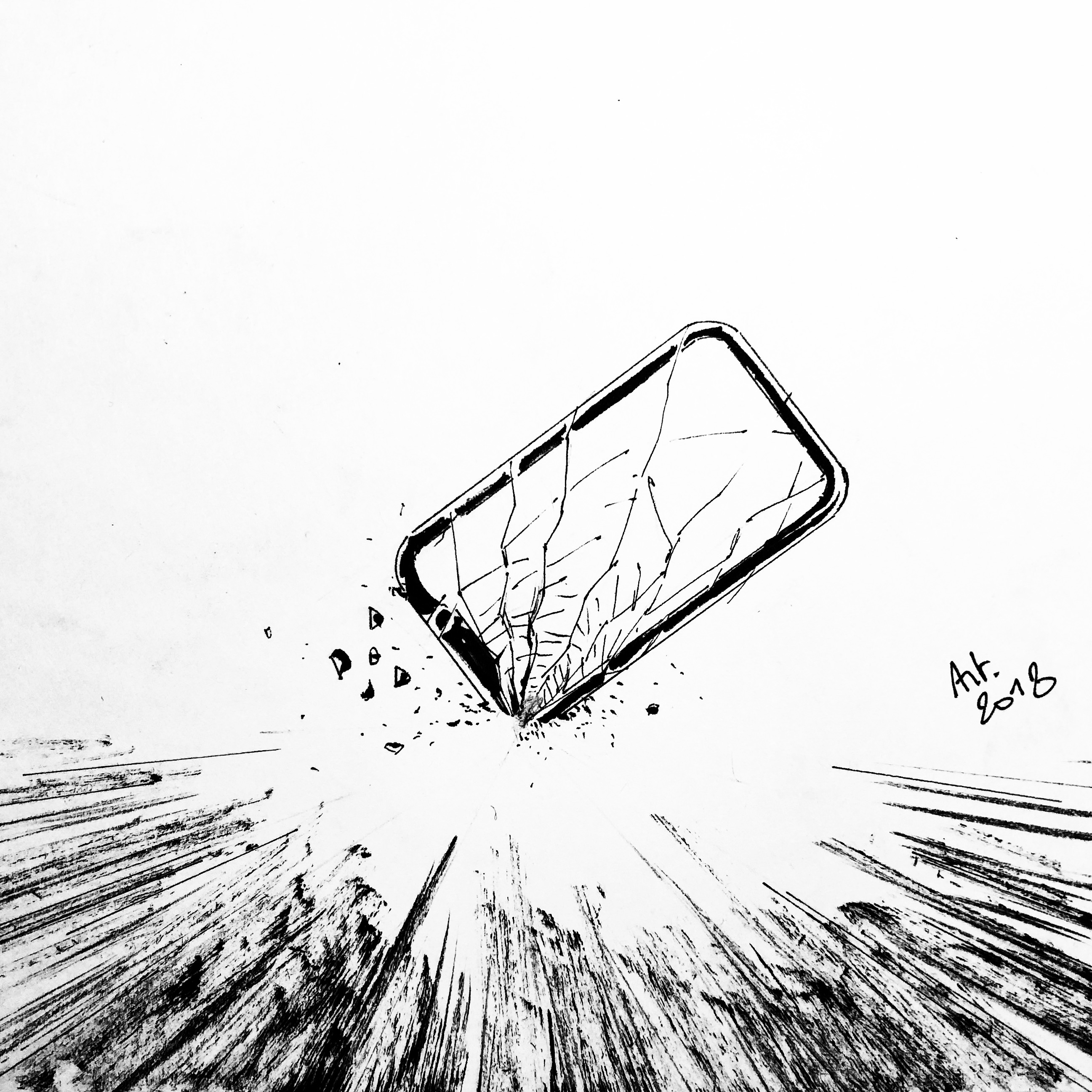 Iphone fall