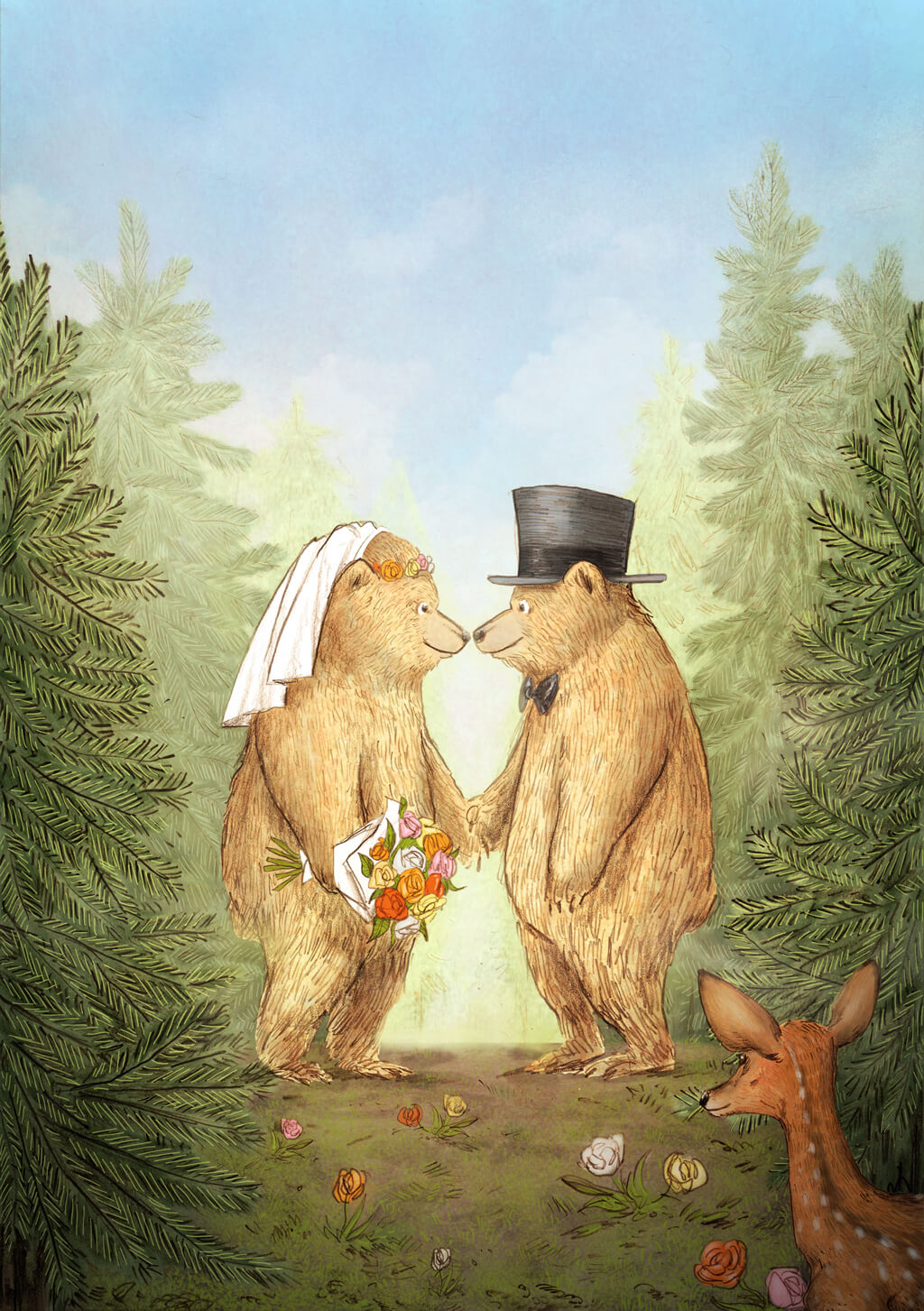 Wedding Invitation Anne & Arnaud